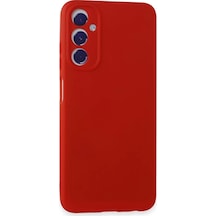 Newface Samsung Galaxy A05s Kılıf First Silikon - Kırmızı