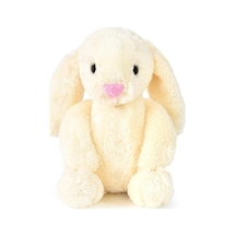 Peluş Tavşan Uyku Arkadaşı 45 Cm, Uzun Kulaklı Yumuşak Bunny Plush, Çocuk Ve Bebekler İçin Sarı