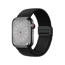 Watch 7 45mm Sbt Krd-134 Örgü Tasarımlı Hasır Kordon Strap Kayış - Pembe