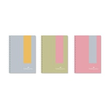 Faber-castell Pp Kapak Pastel Defter, 80 Yaprak, Çizgili,400 Mikr