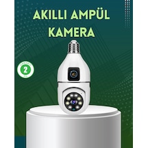 Mey İthalat 360 Derece Panoramik Wifi Kamera Full Hd Ev Güvenlik Sistemi