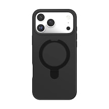 Newface Apple İphone 17 Pro Regal Magsafe Standlı Kapak - Siyah