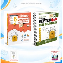 Çanta Yayınları 2026-2027 6. Sınıf Tüm Dersler 2 Kitap Türkçe Soru/fen Defter Set