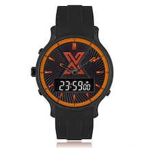 X Watch Db Orange Black Unisex Kol Saati