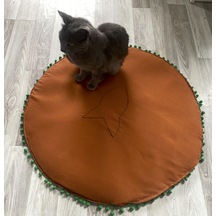 Luvaluva Kedi Küçük Irk Köpekler İçin Yer Mat Yatak 70 CM