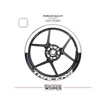 Yamaha Tracer 9 Jant Şeridi Yarım Jant Kaplama & Tracer 9 Yazı Sticker Seti 60183575