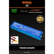 Giddy X9 / 36v 9600mAh Elektrikli Scooter Bataryası