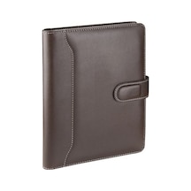 Organizer Ajanda Tarihsiz Çizgili 20x26 CM - Kahve Kahverengi