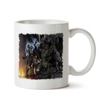 Diablo Iı - Necromancer E Arqueira İki Tarafı Baskılı Kupa Bardak Çok Renkli