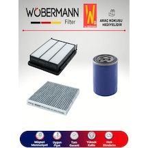 Wöbermann Kia Sportage 1.6 Gdi T-Gdi Filtre Bakım Seti 2016-2020 3K