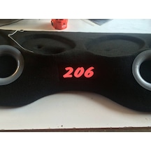 Peugeot 206Pandizot 4 Oval Polyesterli Kabartmalı Portlu
