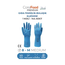 Fl3 Premium Gıda-temizlik-bulaşık Eldiveni M - 1 Koli - 144 Adet