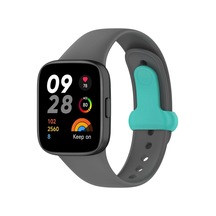 Redmi Watch 3 Origin Silikon Kordon - Füme