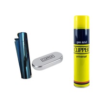 Clıpper Tam Metal Taşlı Çakmak Clıpper 250Ml Çakmak Gazı