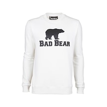 Bad Bear Erkek Sweatshirt Crewneck 200212011-Wht (492282184) Krem
