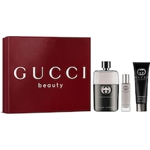 Gucci Guilty Pour Homme Edt 90 Ml + Shower Gel 50 Ml + Edt 15 Ml 3616307112406 Diğer
