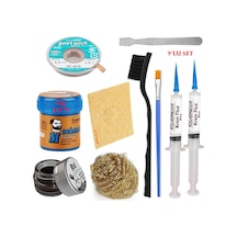Kremlehim Mchanc 138 C 42gr Havya Uc Temizleyici Flux Lehim Toplama Cp-3515 Lehim Emme Teli Ve Yardımcı Set03