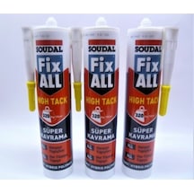 Soudal Fixall High Tag Beyaz Silikon Korniş Yapıştırıcı