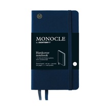 Leuchtturm1917 Monocle Serisi, Cep Boy A6 , Sert Kapak, 192 Numaralandırılmış Noktalı Sayfa, Lacivert