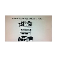 Otokar Sultan 2009 Sonrası 55 Parça Torpido Kaplama Karbon Renk Karbon