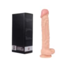 Hızlı Express Xise 25 CM Vantuzlu Gerçekçi Realistik Kalın Penis Dev Dildo