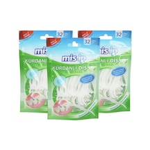 Mis İp Kürdanlı Diş İpi 3 x 32'li Paket