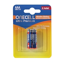 Onecell LR03 Ultra Premium 1.5V AAA Alkalin Pil 2'li