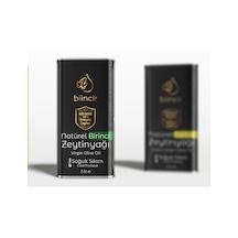 Biincir Soğuk Sıkım Natürel Birinci Zeytinyağı 5 L