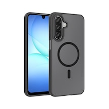 Galaxy A26 Kılıf Magsafe Kamera Korumalı Mat Parmak İzi Tutmayan Pazarplus Siyah