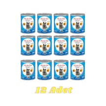 Ultravita Premium Yüksek Proteinli Somonlu Konserve Yetişkin Kedi Maması 12 x 415 G