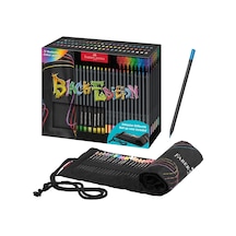 Kuruboya Faber-castell Black Edition Karton Kutu Çantalı 72 Renk 5171116418 Karışık