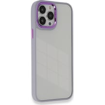 Apple  Uyumlu  iPhone 14 Pro Kılıf Dora Kapak Lila,