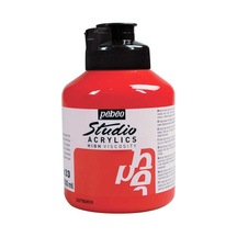 Studio Akrilik Boya 500ml Kavanoz 171-33 Cadmium Red No Color