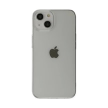 Apple Uyumlu iPhone 14 Plus Uyumlu Kılıf Pc Sert Şeffaf Kapak - Şeffaf