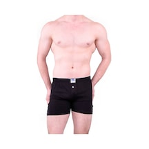 Erkek Siyah 6 Lı Boxer Siyah