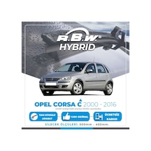 RBW Hybrid Opel Corsa C 2000 - 2006 Ön Silecek Takımı