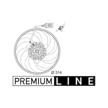 Behr Klima Fan Motoru Opel Corsa C Z10xe Z12xe Z14xe170w 294mm Mhl-cff 118 000p