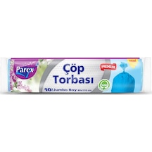 Parex Premium Jumbo Boy Çöp Torbası Mavi 80 x 110 CM