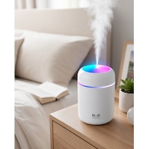Taşınabilir Mini Nemlendirici 300ml Su Haznesi İle Usb Beslemeli
