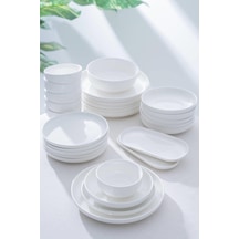 Diona 6 Kişilik 27 Parça Yemek Takımı Beyaz