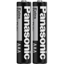 Panasonic R03 Extra Heavy Duty AAA İnce Kalem Pil 2'li