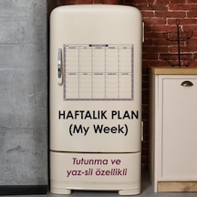 S.T.My Week (Buzdolabı) Haftalık Plan 3Lü 40 Cm-50 Cm 100 60