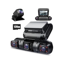 Dash Cam, 4 Kanallı Kamera Fhd 1080px4, Ön, Sol, Sağ Ve Arka, Ön Ve Arka İç, Dahili Gps Wifi, 2