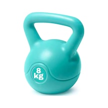 8 Kg Çaydanlık Tipi Dambıl Kettlebell Ağırlık Turkuaz, 8kgkttlbll