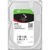 8 Tb Seagate 3.5 Ironwolf Sata3 7200rpm 256mb St8000vn004 3 Yıl Resmı Dıst Garantılı