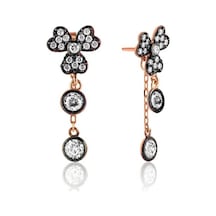 Gumush Gümüş Sallantılı Yonca Küpe N11.49272