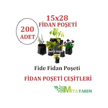 Fidan Poşeti, 15X28, 200 Adet, Fide Poşeti, Kargo Poşeti