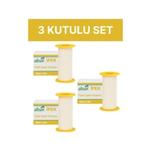 Alban İpek Bant Medikal Sabitleme Flasteri 10 M x 5 M 3 Kutulu Set