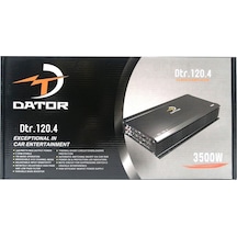 Dator Dtr 120.4 Profesyonel 4 Kanal Anfi 3500w