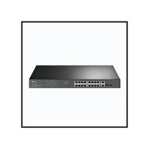 Tp-lınk Sg1218mp, 16 Port, Gigabit, Poe 250w, 2 Port Gigabit Combo Sfp, Rackmount, Yönetilemez, Swit